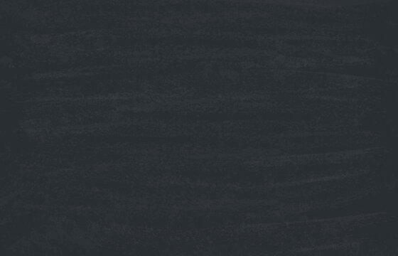 Empty black chalkboard background featuring a textured surface, ideal for school education, classroom lectures, menu boards, or presentation backdrops
