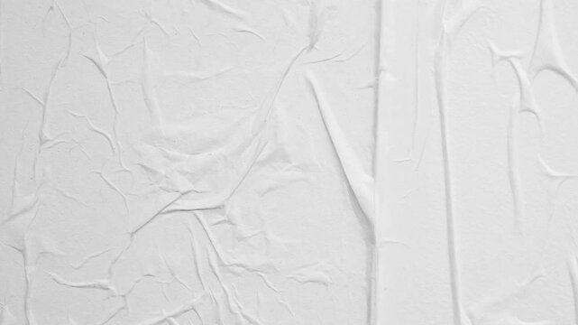 grunge ripped torn crumpled and creased paper poster texture background stop motion