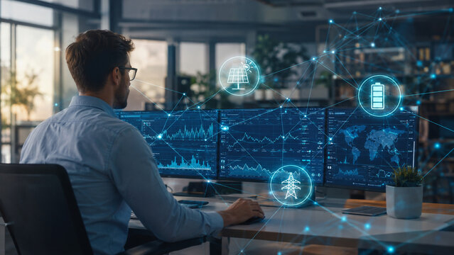AI energy optimization platform for smart buildings and renewable power