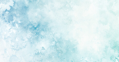 Delicate watercolor texture with soft brushstrokes on a light background, captured in close-up detail  © Safwan