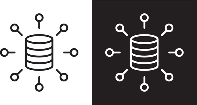 Data aggregation icon
