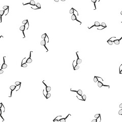 Obraz premium pattern internet computer glasses cartoon. internet computer glasses sign vector