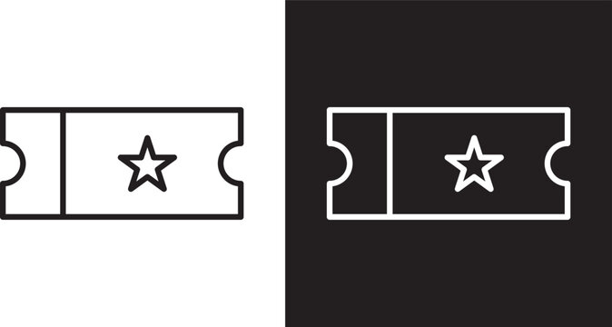 Movie ticket icon