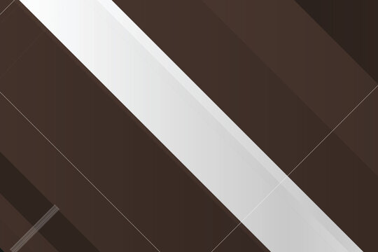 Geometric metallic stripes on dark reflective surface glossy