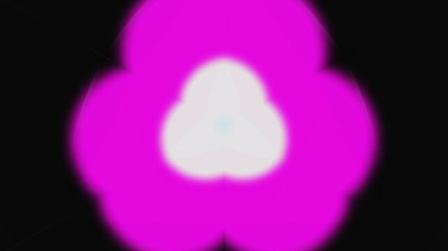 Suitable for vibrant backgrounds or modern designs, this mesmerizing image features a glowing magenta light with a soft circular pattern.