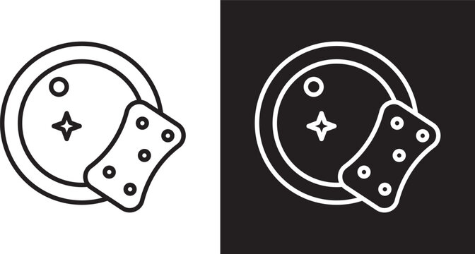 Washing dishes icon