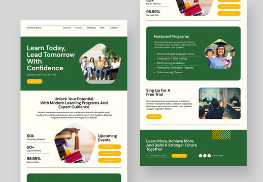 Education Email Newsletter