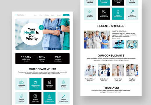 Healthcare Email Newsletter