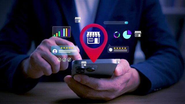 Local Business Marketing with Mobile Location Technology, Customer Review Management, SEO Analytics and Digital Store Visibility