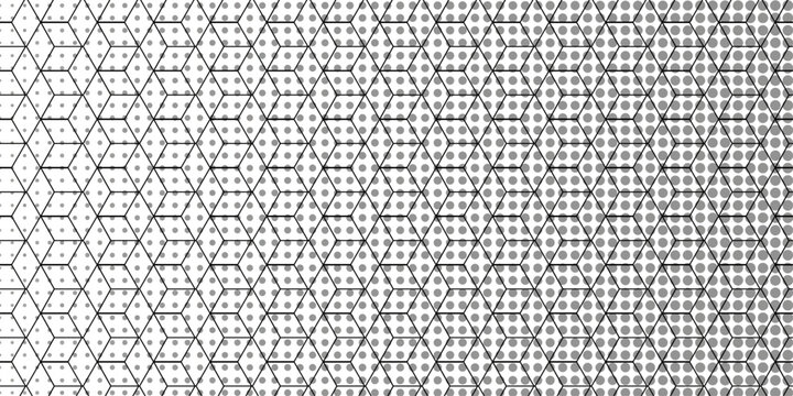 Business vector cube triangle textile polka dots pattern retro floral metallic wallpaper design.