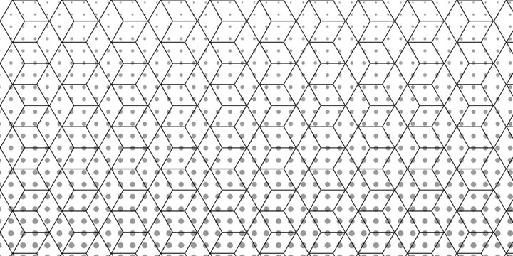 Business vector cube triangle textile polka dots pattern retro floral metallic wallpaper design.