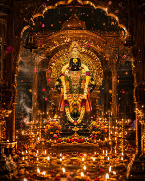 Sacred Lord Vitthal Vithoba Panduranga Ashadhi Ekadashi Celebration with Pandharpur Wari and Warkari Devotional Tradition