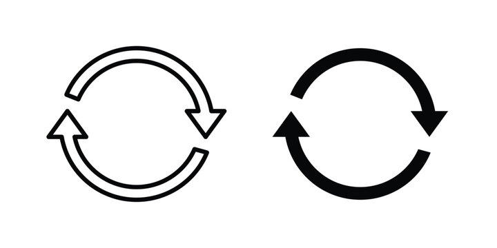 Repeat icon minimal artwork pack
