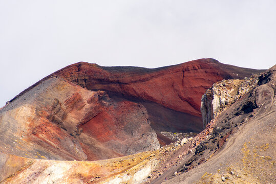 Red Crater in Tongariro - New Zealand