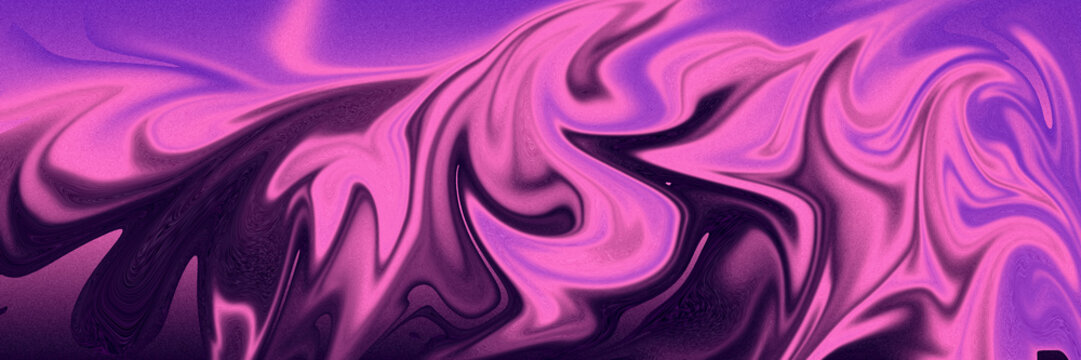 Abstract liquid marble background with purple and pink swirls, vibrant fluid acrylic texture, psychedelic wave pattern for modern graphic design