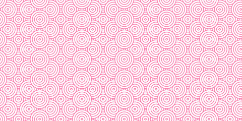 Fototapeta premium Overlapping pink repeating overlap fabric floral ornament fashion. abstract diamond pattern creative textile design. seamless clothing decoration geometric background.