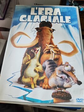 Italy - July 6, 2026, the Ice Age DVD, the famous 2002 animated film produced by Blue Sky Studios.