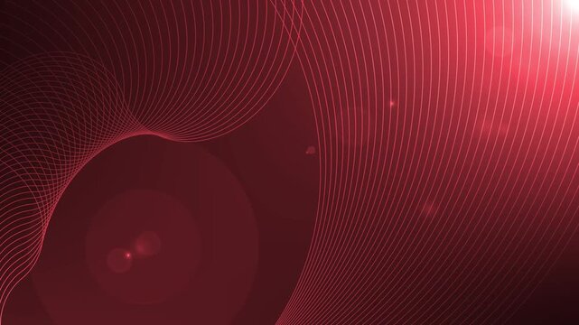 Abstract background with curved white grid lines and lens flare modern dynamic design