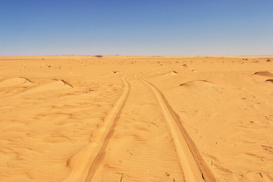 Nature of Sahara Desert, Mauritania, West Africa