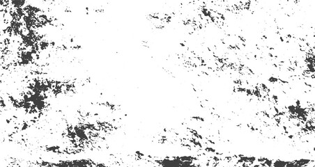 Fototapeta premium Monochrome Grunge Dust Texture with Random Dust Particles, Organic Grain Pattern, Distressed Vintage Overlay, High Quality Vector Illustration.