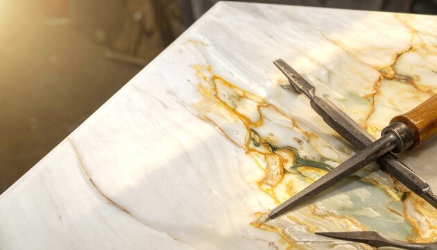 Close-up of sliced almond cake on white plate.