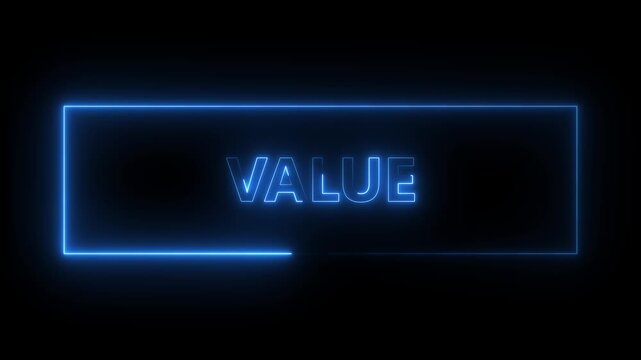 Values concept businessman pressing button for core values and 4k video animation.