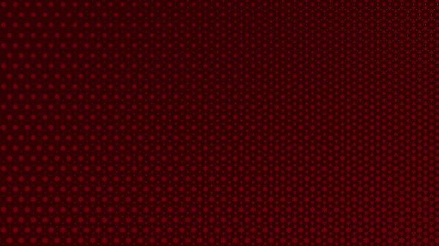Elegant deep red video pattern with repeating triangular geometry, rhythmic density shifts, smooth pulsing motion and subtle golden accents creating visual depth, seamless loop.