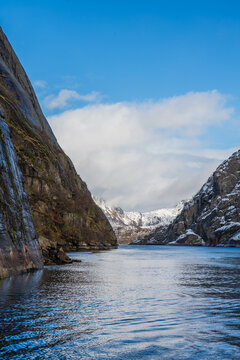 The Trollfjord or Trollfjorden is a fjord in Hadsel Municipality in Nordland county, Norway