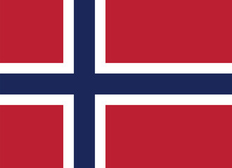 Obraz premium Flag of Norway