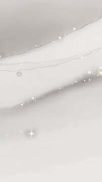 Vertical video: Looping backdrop drifting, wavy bands shifting, sparkles and glints twinkling