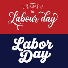 Happy labor day greetings and celebrations honoring workers' contributions © hafsa01