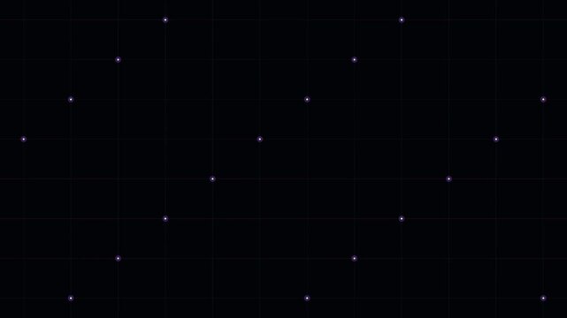 A repeating pattern of small white dots arranged in a geometric grid layout