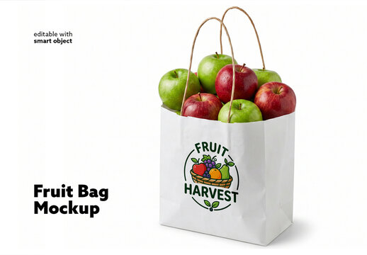 Fruit Bag Mockup