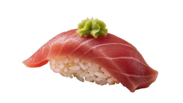 Tuna Nigiri Sushi with Wasabi