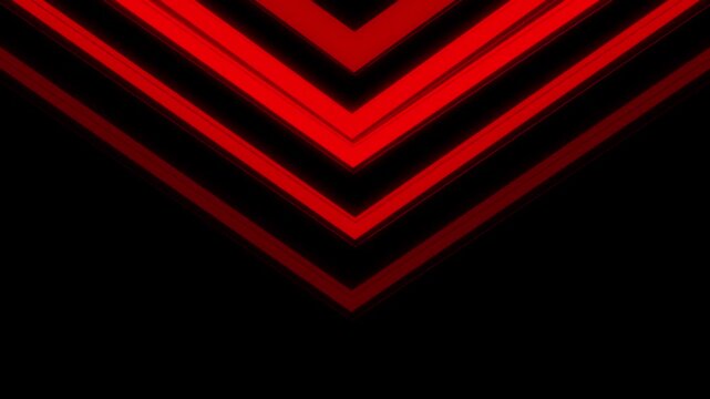 Seamless pattern of glowing yellow led lights forming card, glow, smooth futuristic business concept chevron or arrow shapes against,4k animation.