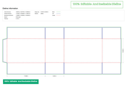 custom dimensions cartons dieline template box dieline die lines packaging custom dieline  box cardboard box dieline pizza box dieline printable product packaging layout,