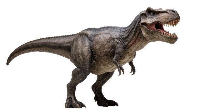 Tyrannosaurus Rex dinosaur roaring with mouth open