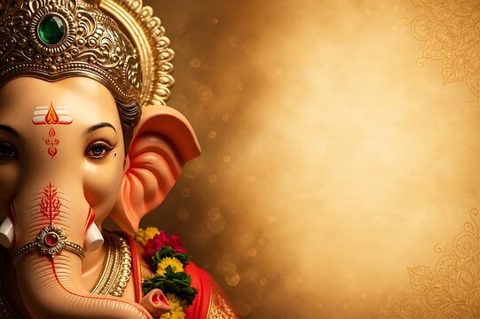 Bal Ganesh Ganpati Bappa Ekdant Vakratund Vinayak Chintamani Idol Celebration During Vinayak Ganesh Chaturthi Angaraki Sankashti Chaturthi Ganesh Jayanti Anant Chaturdashi/ Ganpati Bappa