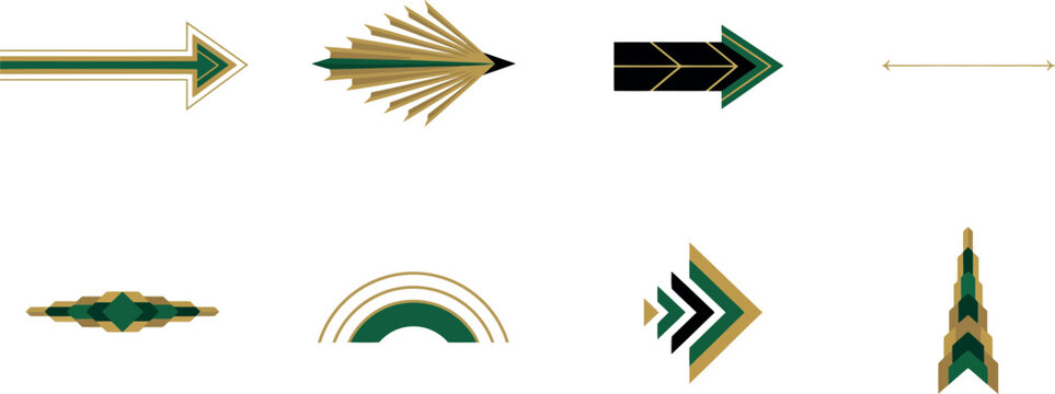 Art Deco Arrow Images – Browse 8,666 Stock Photos, Vectors, and