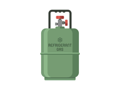 Car air conditioning refrigerant freon cylinder tank