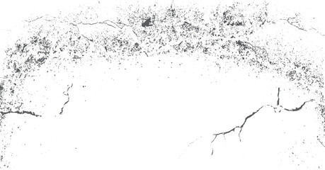 Fototapeta premium Rough cracked concrete overlay vintage style Dirty weathered surface abstract grunge illustration