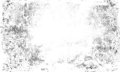 Obraz premium Urban weathered grunge pattern abstract design Dark monochrome grain overlay rough texture