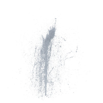 Fountain white water isolated transparent background photo realistic 3d rendering PNG 16 bit with alpha channel
