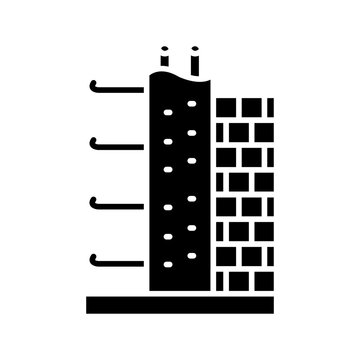 Pile foundation icon