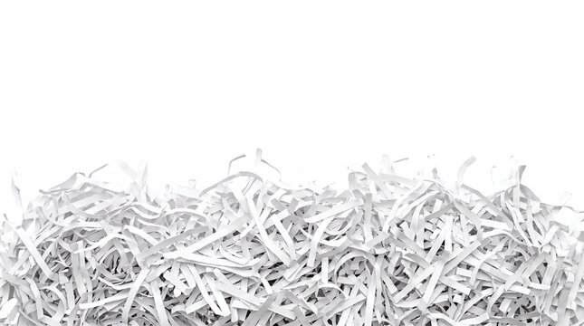 White paper packaging filler texture forming a rectangular boundary for mockup