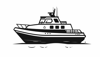 Large Boat Vessel Watercraft Ship. © Alfiah