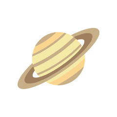 Saturn Planet with Ring System. © daksarupa