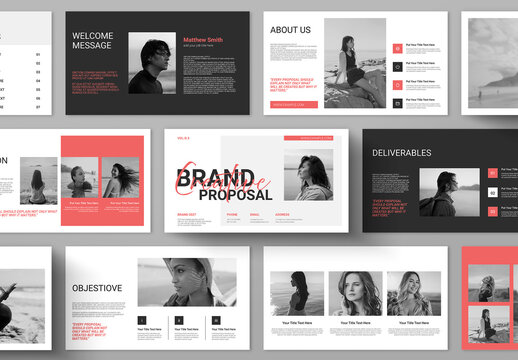 Creative Brand Proposal Presentation Template For Marketing Plan