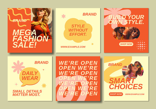 Fashion Social Media Post Template