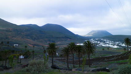 City of Haria and it's surrounding nature, Lanzarote, Canary Islands. © Jan